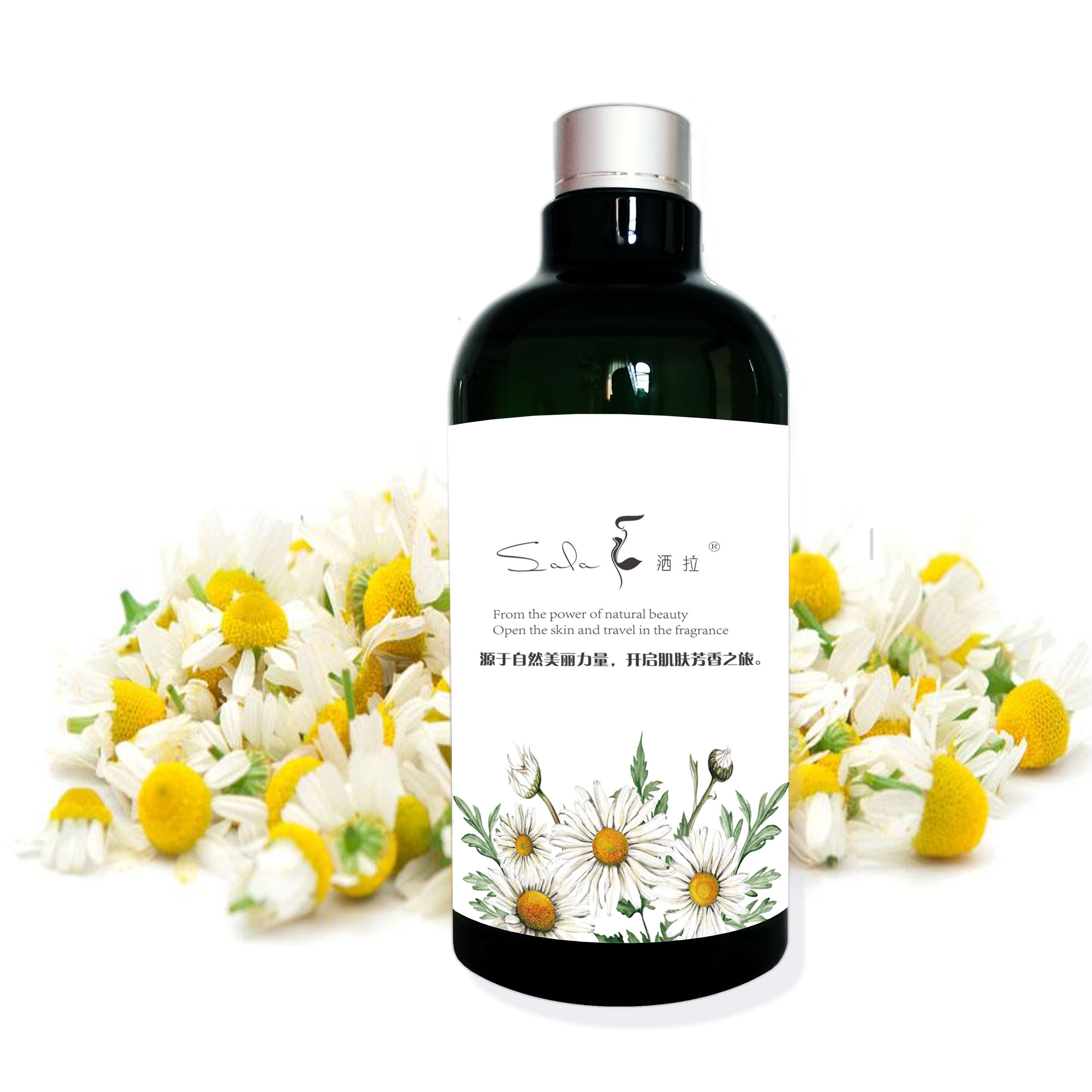 500ml云南洒拉洋甘菊纯露小分子补水保湿爽肤水敏感舒缓收敛喷雾