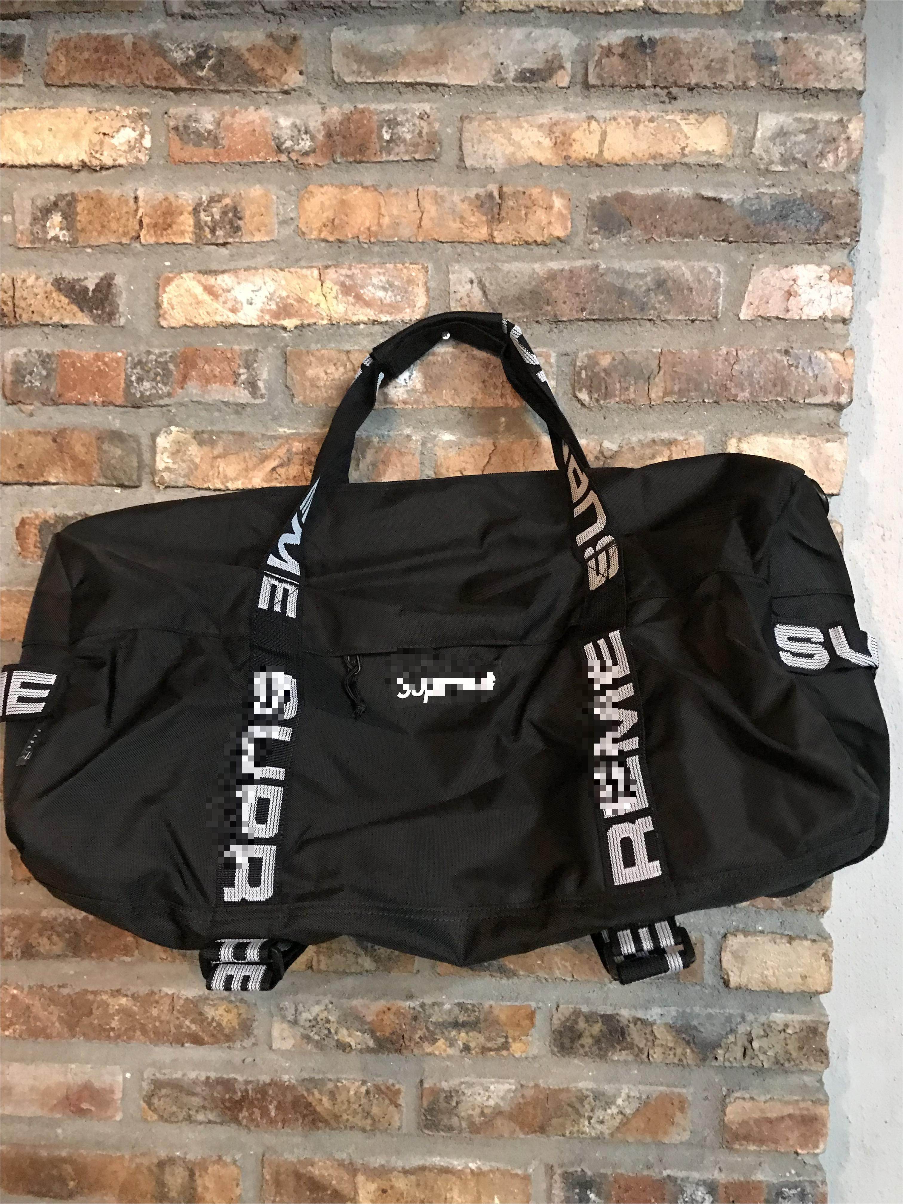 ucut 44th duffle 刺绣字母尼龙防水旅行袋 健身包 斜跨手提单肩