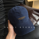 YAOLI美式 复古cont刺绣显白棒球帽子男女户外遮阳显脸小鸭舌帽潮