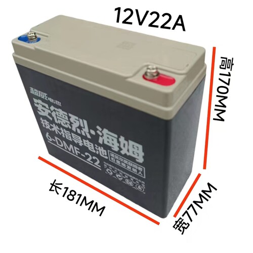 两轮48v60V72v23A九号12V20A超威电动车电池12V23A 12V24A 12V22A