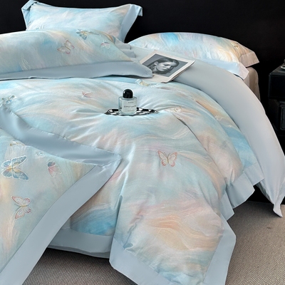 秋冬A类母婴级磨毛四件套加厚