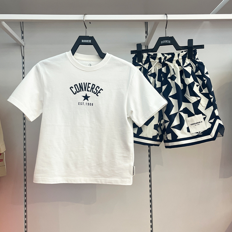 Converse匡威圆领短袖T恤纯棉