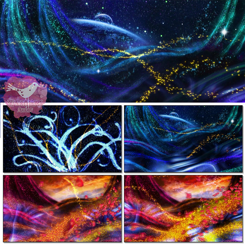 人与自然舞蹈歌曲梦幻抽象化山脉花瓣大树大屏幕led背景视频素材