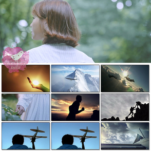 热爱生命汪国真诗歌朗诵青春励志晚会演出大屏幕LED背景视频素材