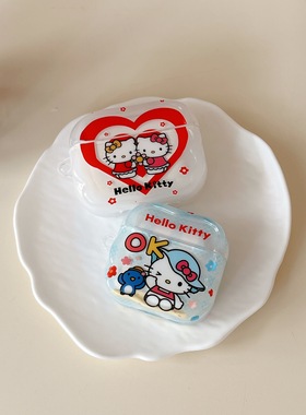 米奇米妮适用Airpodspro2保护套airpods4保护壳aipods二代3苹果蓝牙耳机套ipods盒卡通三四代pro3软壳4硅胶套