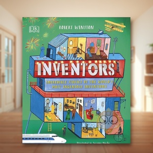 【预售】发明家:世界上天才的发明背后的精彩故事 Inventors: Incredible stories of the world’s 原版英文儿童绘本进口书籍图