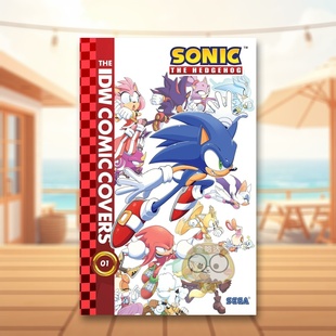 【预售】刺猬索尼克:IDW 漫画封面集 卷1 Sonic the Hedgehog: The IDW Comic Covers, Vol. 1 原版英文漫画书进口书籍图书外版