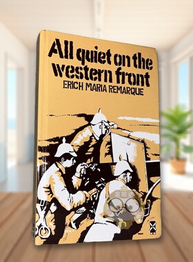 【现货】【企鹅复古经典-反战系列】西线无战事英文文学小说Erich Maria Remarque进口原版书平装14岁以上【Vintage Classics -书