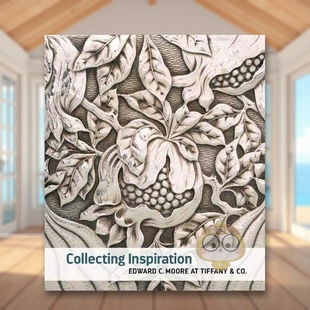【预售】灵感收集:爱德华 C.摩尔与蒂芙尼英文博物馆展览私人收藏画册进口原版外版书精装Collecting Inspiration - Edward C. M