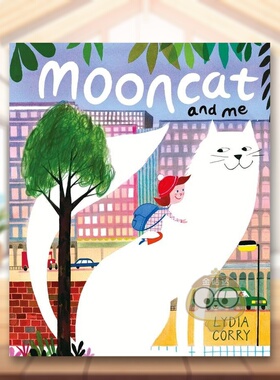 【现货】月亮猫和我英文儿童绘本人际关系进口原版外版书精装Mooncat and MeCorryTwo Hoots书籍图书正版