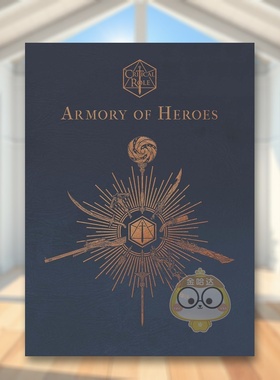 【预售】Critical Role：英雄兵械图鉴 Critical Role: Armory of Heroes 原版英文艺术插画原画设定集 热门RPG系列
