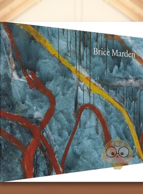 【预售】布莱斯马登让绘画成就你 极简抽象主义大师Brice Marden英文外国美术当代Tiffany BellRizzoli精装进口原版书8478346书籍