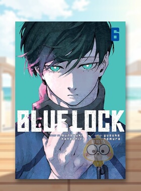 【预售】蓝锁6英文漫画进口原版书简装14岁以上Blue Lock 6 Muneyuki KaneshiroKodansha Comics书籍图书外版正版