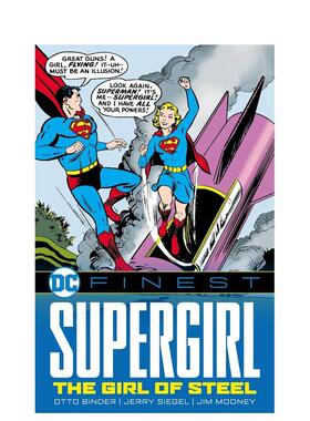 【现货】DC漫画 超级少女：钢铁之躯 Dc Finest Supergirl: The Girl of Steel 英文漫画书原版进口图书美漫超级英雄 全新系列合集