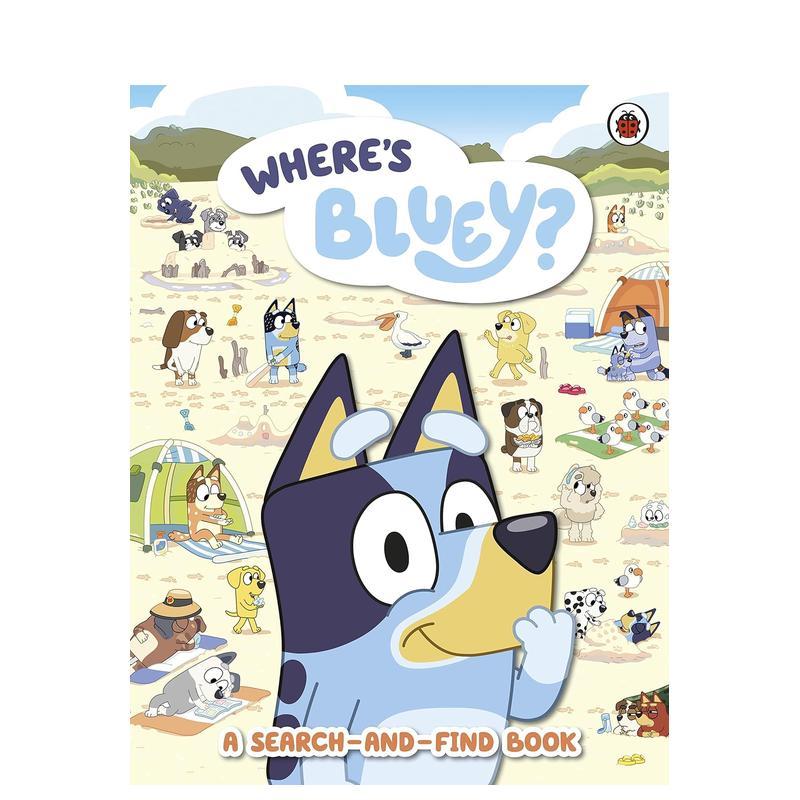 【预售】布鲁伊：布鲁伊在哪里？ 搜索和查找书籍 Bluey: Where's Bluey? Search and Find Book 原版英文儿童绘本