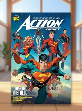 【预售】动作漫画卷1金属乐队的崛起Action Comics V1 Rise Metallo英文漫画图书简装进口原版书Jurgens  Dan DC Comics书籍外版正