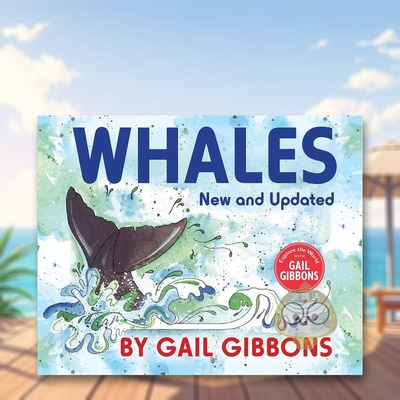 【现货】鲸Whales 英文儿童绘本动物生态环保6-9岁精装Gail Gibbons进口原版书Holiday House823451753书籍图书外版正版