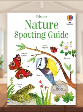 【现货】自然观察指南英文儿童绘本知识百科进口原版书平装【Lots of】Nature Spotting Guide Kirsteen Robson著Usborne childre