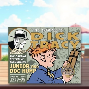 Complete Vol 预售 1935The Clover 书97 Gould精装 Dick 至尊神探全卷1933 1933 Tracy Press进口原版 1935英文漫画MrChester