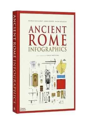 【现货】古罗马：信息图表Ancient Rome: Infographics英文原版进口图书书籍