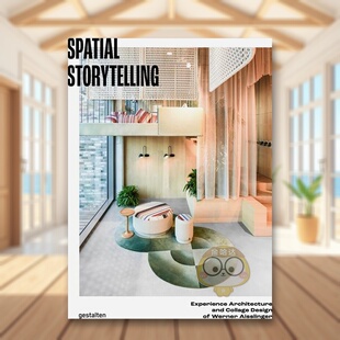 【现货】空间叙事 德国传奇设计师Werner Aisslinger 公共空间设计美学Spatial Storytelling英文室内设计师工作室Studio Aisslin