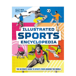 【预售】体育图解百科全书： 世界各地体育运动的终极指南 Illustrated Sports Encyclopedia 原版英文儿童绘本