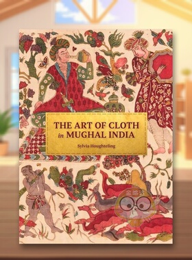 【预售】印度莫卧儿王朝的布艺艺术英文艺术总论历史理论评论进口原版外版书精装14岁以上The Art of Cloth in Mughal IndiaSylv书