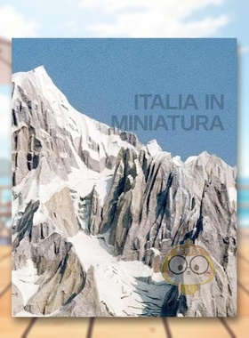 【现货】路易吉·吉里：意大利微缩公园英文摄影人文景观进口原版图书Italia in Miniatura : Luigi Ghirri平装Luigi Ghirri 著M书