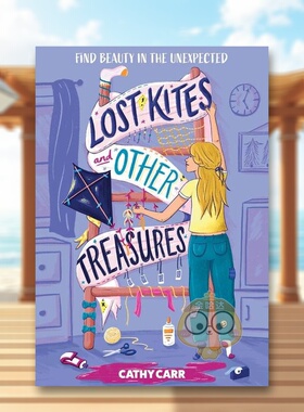【预售】丢失的风筝和其它宝藏英文儿童故事进口原版书精装Lost Kites and Other Treasures Cathy Carr Amulet Books书籍图书外版