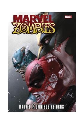 【现货】漫威漫画 丧尸英雄回归 Marvel Zomnibus Returns 惊奇丧尸 英文漫画书原版进口图书 超级英雄系列美漫书籍死侍漫威僵尸