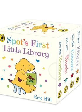 【预售】小波启蒙小书库 Spot's First Little Library 原版英文儿童绘本进口书籍图书外版正版