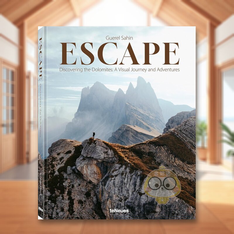 【预售】逃离:发现多洛米蒂—一段视觉之旅与冒险 Escape:Discovering the Dolomites 原版英文运动