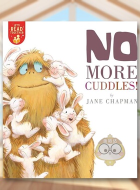【预售】【让我们一起阅读】不要更多拥抱了！英文儿童绘本IP系列进口原版外版书平装【Let’s Read Together】No More Cuddles!书
