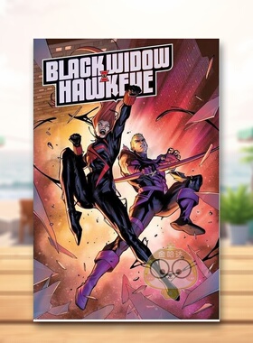 【现货】【Marvel】黑寡妇与鹰眼断箭英文漫画平装进口原版书Black Widow & Hawkeye: Broken Arrow Stephen Segovia书籍图书外版