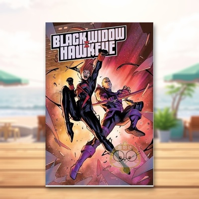 【预售】【Marvel】黑寡妇与鹰眼断箭英文漫画平装进口原版书Black Widow & Hawkeye: Broken Arrow Stephen Segovia书籍图书外版