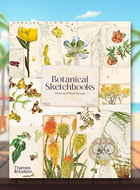 【预售】【T&H】植物写生英文艺术技法与入门赏析进口原版书平装Botanical Sketchbooks Helen Bynum and William Bynum书籍图书外
