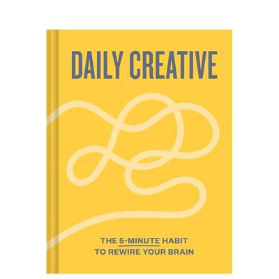 【预售】每日创造力：重塑大脑的5分钟微习惯 Daily Creative: The 5-Minute Habit to Rewire Your Brain 原版英文生活综合进口书