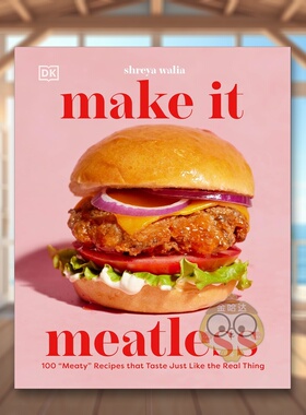 【预售】无肉也美味 Make It Meatless 原版英文餐饮生活美食