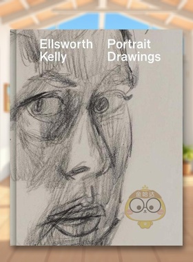 【现货】埃尔斯沃斯凯利肖像画Ellsworth Kelly英文外国美术20世纪Kevin Salatino Yale University Press精装进口原版书3002书籍