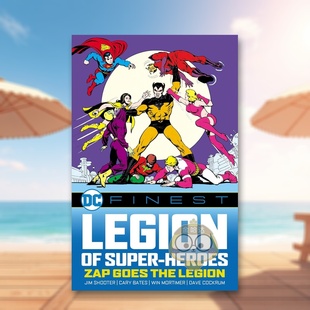 Comics平装 正版 FINEST Super heroes英文漫画进口原版 超级英雄军团Legion Various书籍图书外版 书DC 预售