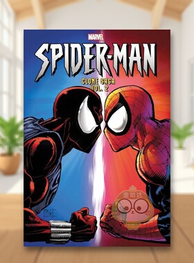【预售】【Marvel】蜘蛛侠克隆人传奇总集卷2[新印刷]英文漫画精装进口原版书Spider-Man: Clone Saga Omnibus Vol. 2 [New Prin书