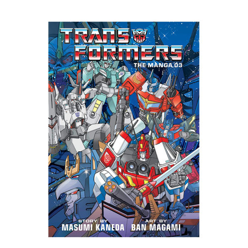 【预售】漫画 变形金刚卷3 Transformers: The Manga, Vol. 3 精装 英文漫画书原版进口图书 变形金刚第一代时代的经典故事
