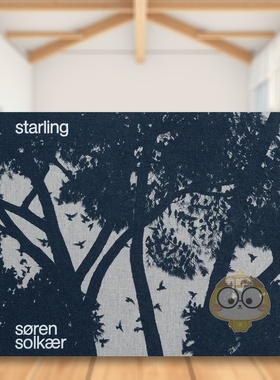 【现货】丹麦摄影师S?ren Solk?r：椋鸟英文摄影自然景观进口原版图书S?ren Solk?r: Starling精装Soren Solkaer著Circle Bo书籍外