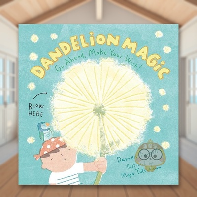 【预售】蒲公英的魔力Dandelion Magic英文儿童趣味3-6岁精装Darren Farrell and Maya Tatsukawa进口原版书Dial Books593112书籍