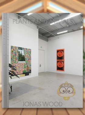 【现货】乔纳斯·伍德：植物和动物英文艺术家艺术工作室进口原版外版书精装14岁以上Jonas Wood: Plants and AnimalsJonas Wood书