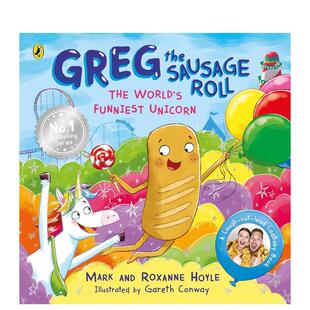 【预售】香肠卷格雷格：世界上搞笑独角兽 Greg the Sausage Roll: The World’s Funniest Unicorn 原版英文儿童绘本进口书籍图书