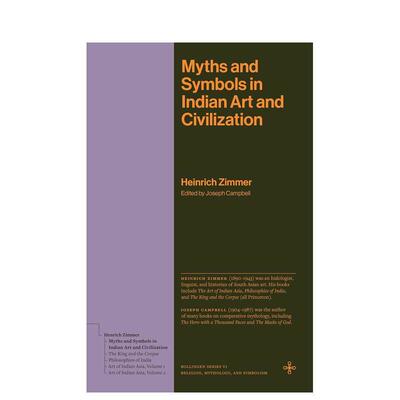 【预售】印度艺术与文明中的神话象征 Myths and Symbols in Indian Art and Civilization:  原版英文艺术画册画集进口书籍图书外