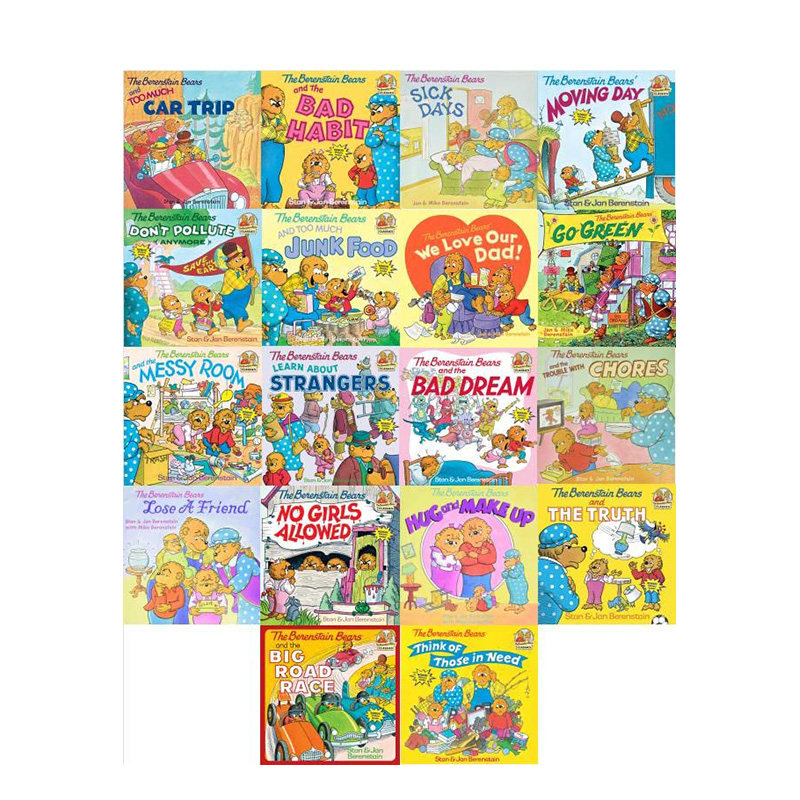 【预售】英文原版贝伦斯坦熊和坏习惯 The Berenstain Bears And The Bad Habit儿童英语绘本图画书进口图书金哈达童书