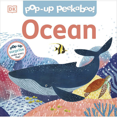 【预售】Pop-Up Peekaboo! Ocean，【立体书】海洋 英文原版图书籍进口正版 DK and Jean Claude 儿童趣味