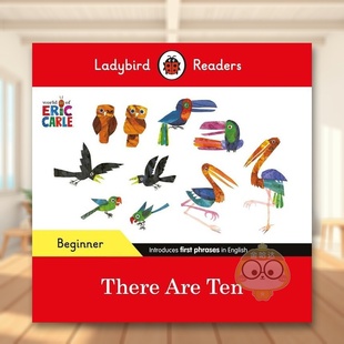 【现货】瓢虫读物初级 - 艾瑞·卡尔 - 有10个(ELT分级读物)英文儿童分阶阅读进口原版外版书平装3-6周岁Ladybird Readers Begi